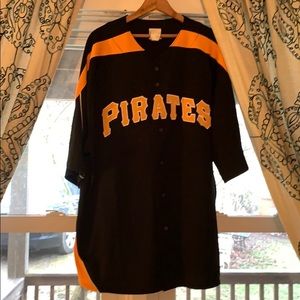 Pittsburgh Pirates Jersey/button shirt 2XL